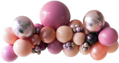 5' Organic Balloon Garland in Toronto