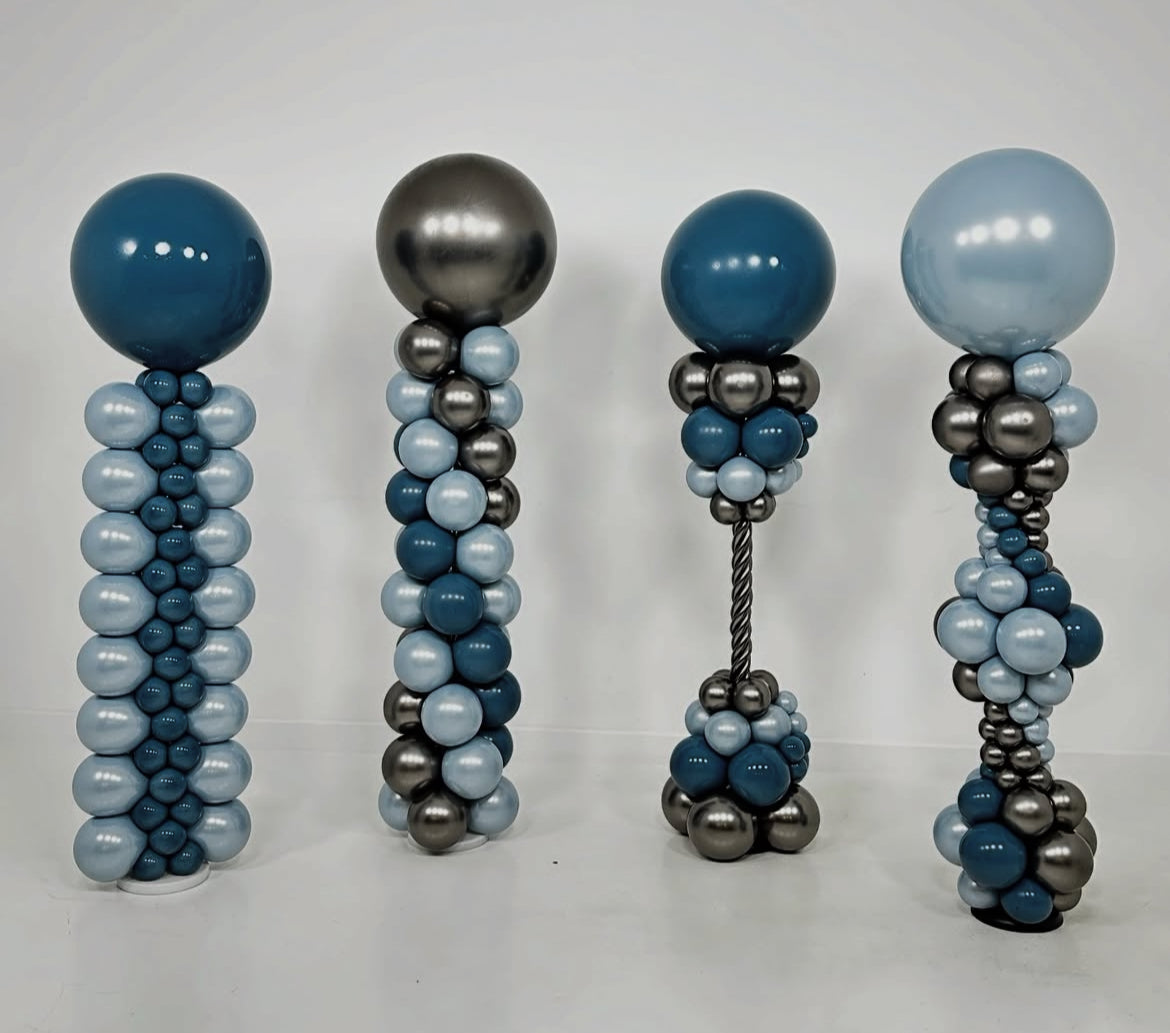 Elegant Balloon Columns In Forrest Hill