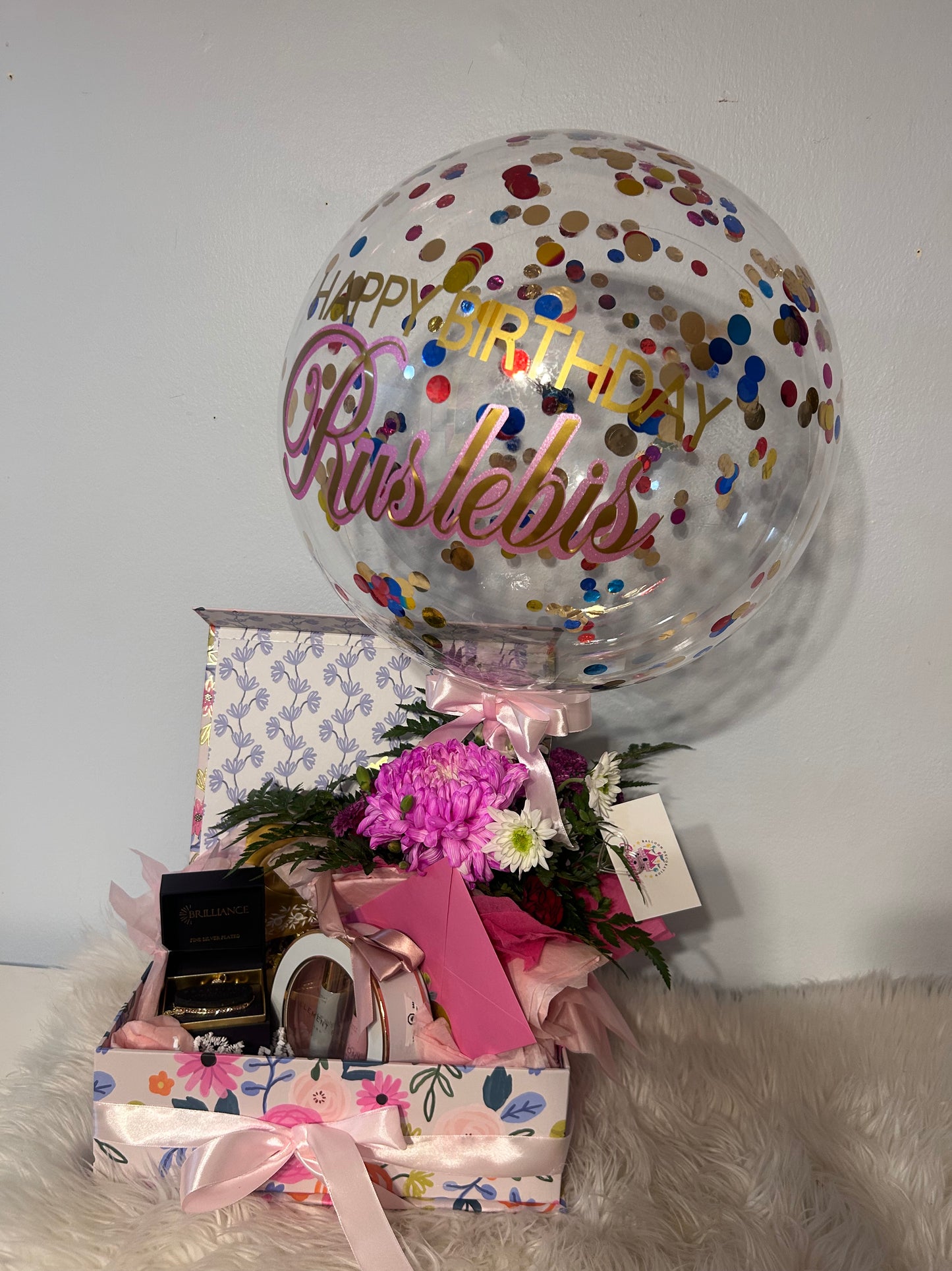 Birthday Bobo Balloon Gift Box in York