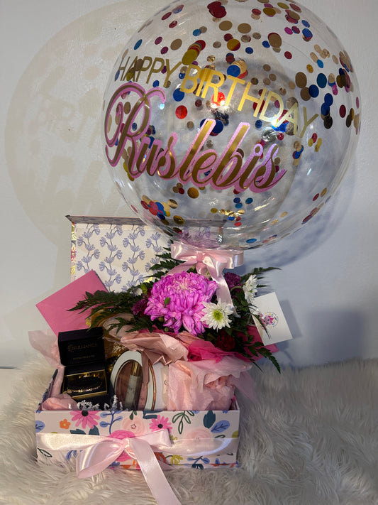 Birthday Bobo Balloon Gift Box in York