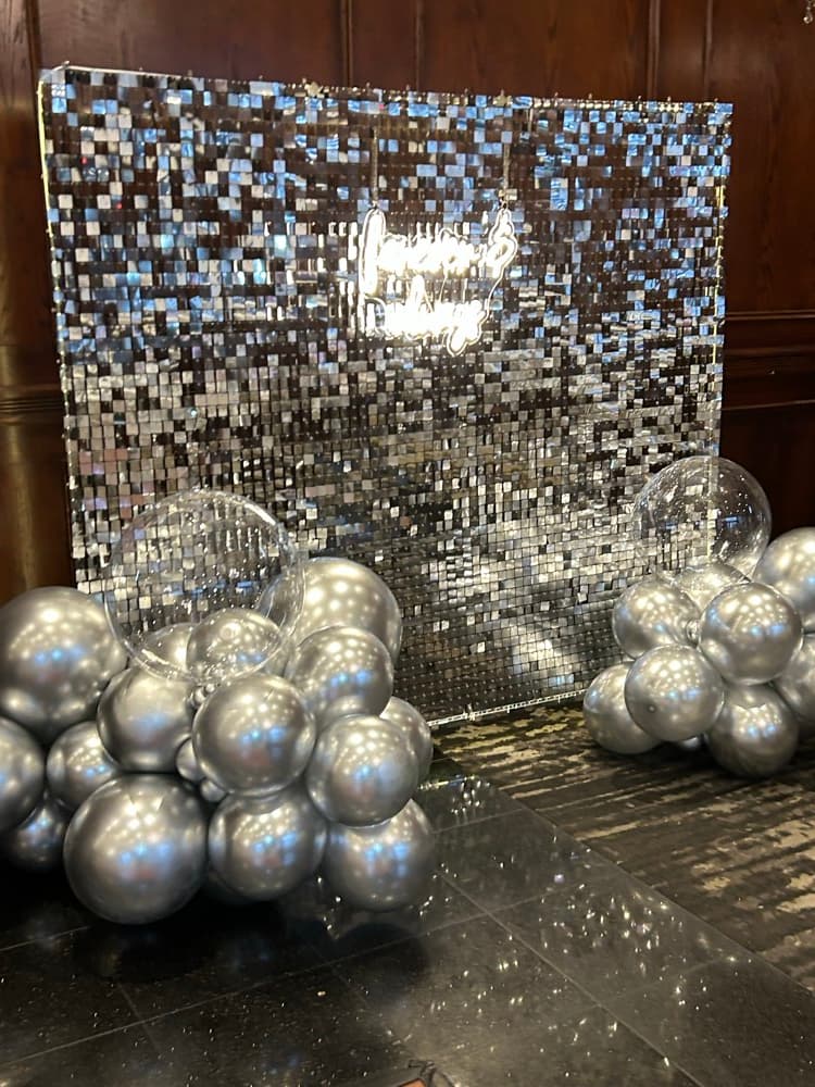 Shimmer Wall - Silver