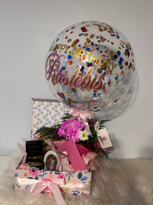 Birthday Bobo Balloon Gift Box in York
